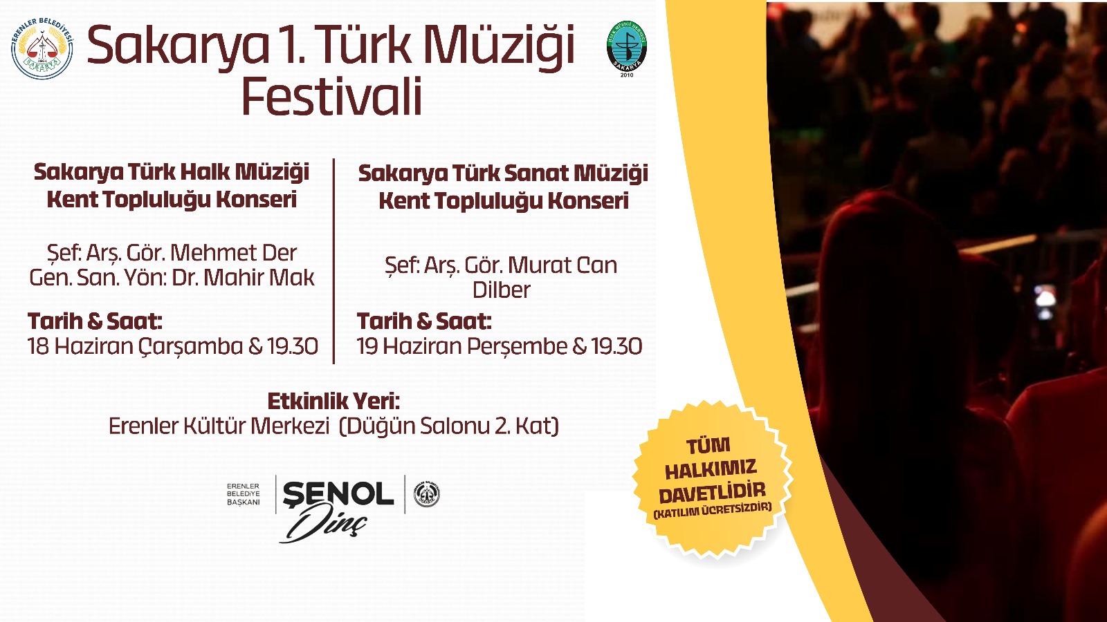 Müzi̇ği̇n Kalbi̇ Erenler’de Atacak