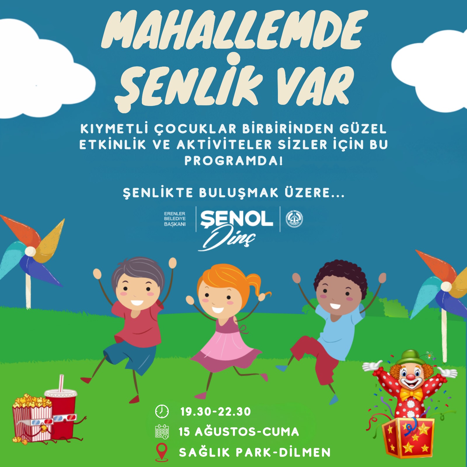 Erenler’de Çocuklar İçi̇n Şenli̇kler Devam Edi̇yor