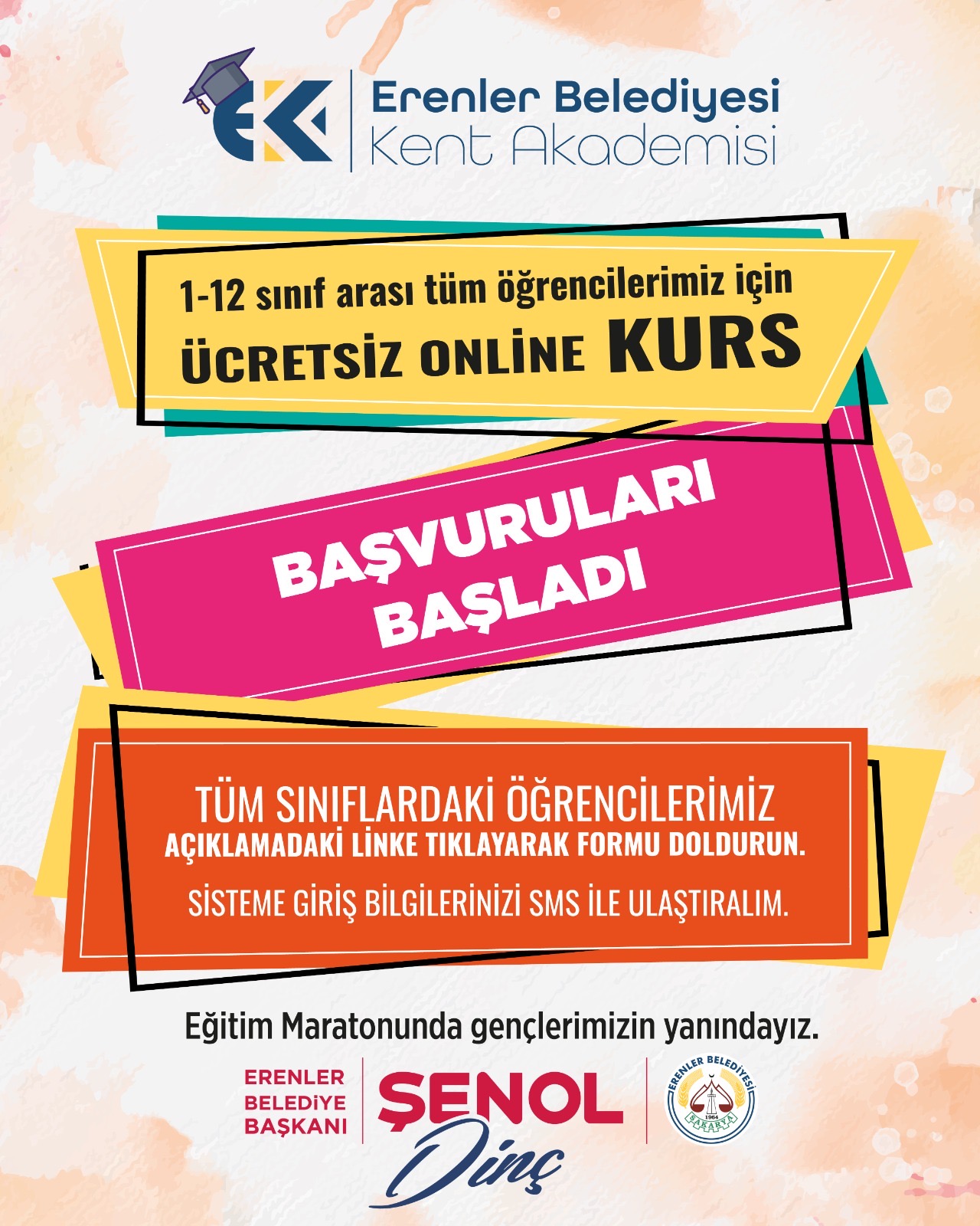 Başkan Şenol Di̇nç’ten Öğrenci̇lere Bi̇r Müjde Daha