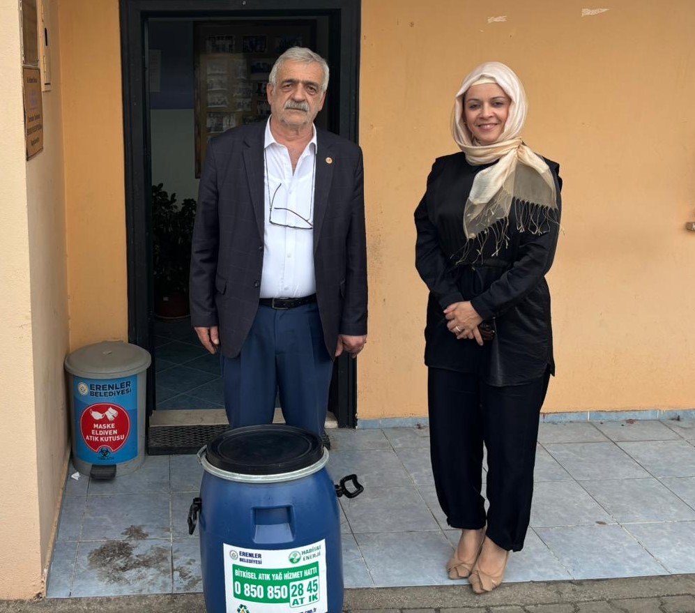 Erenler’de Atik Yağlar Çöpe Gi̇tmeyecek (3)