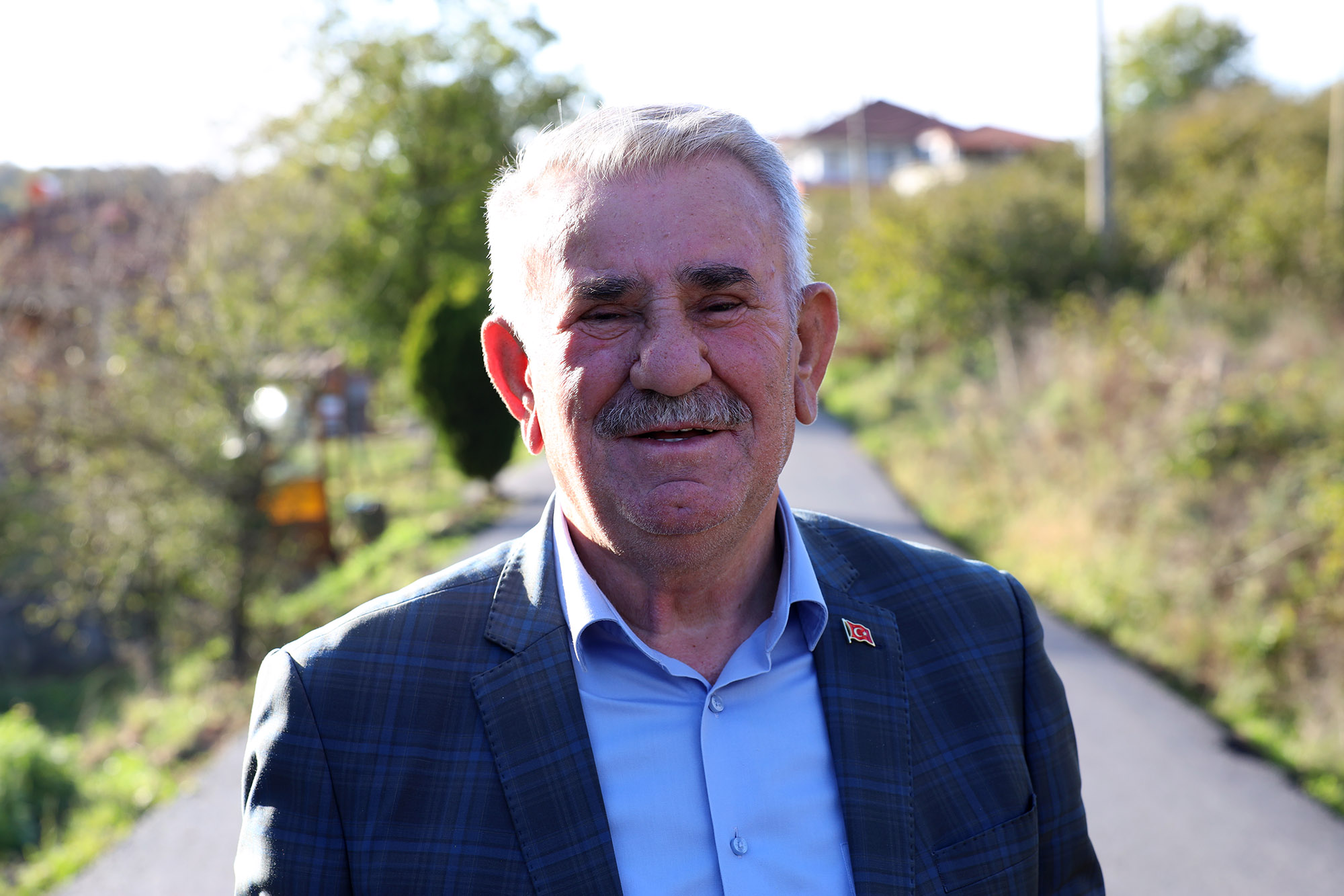 Kızılcık Mahallesi Muhtarı İsmail Hakkı Topaloğlu