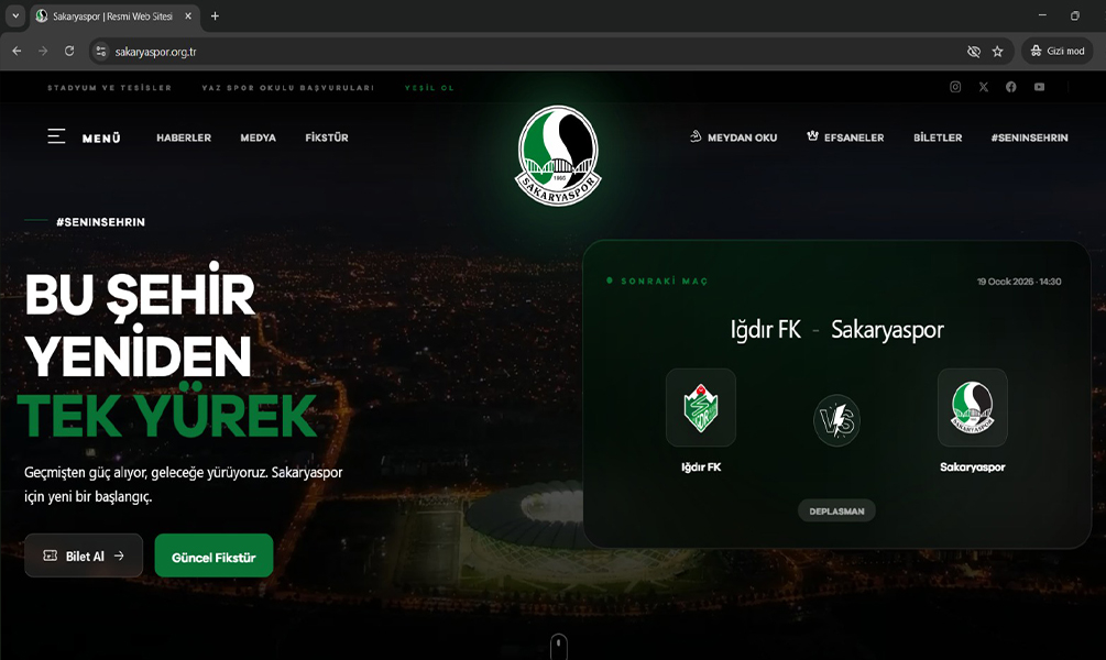 Sakaryaspor Dijital