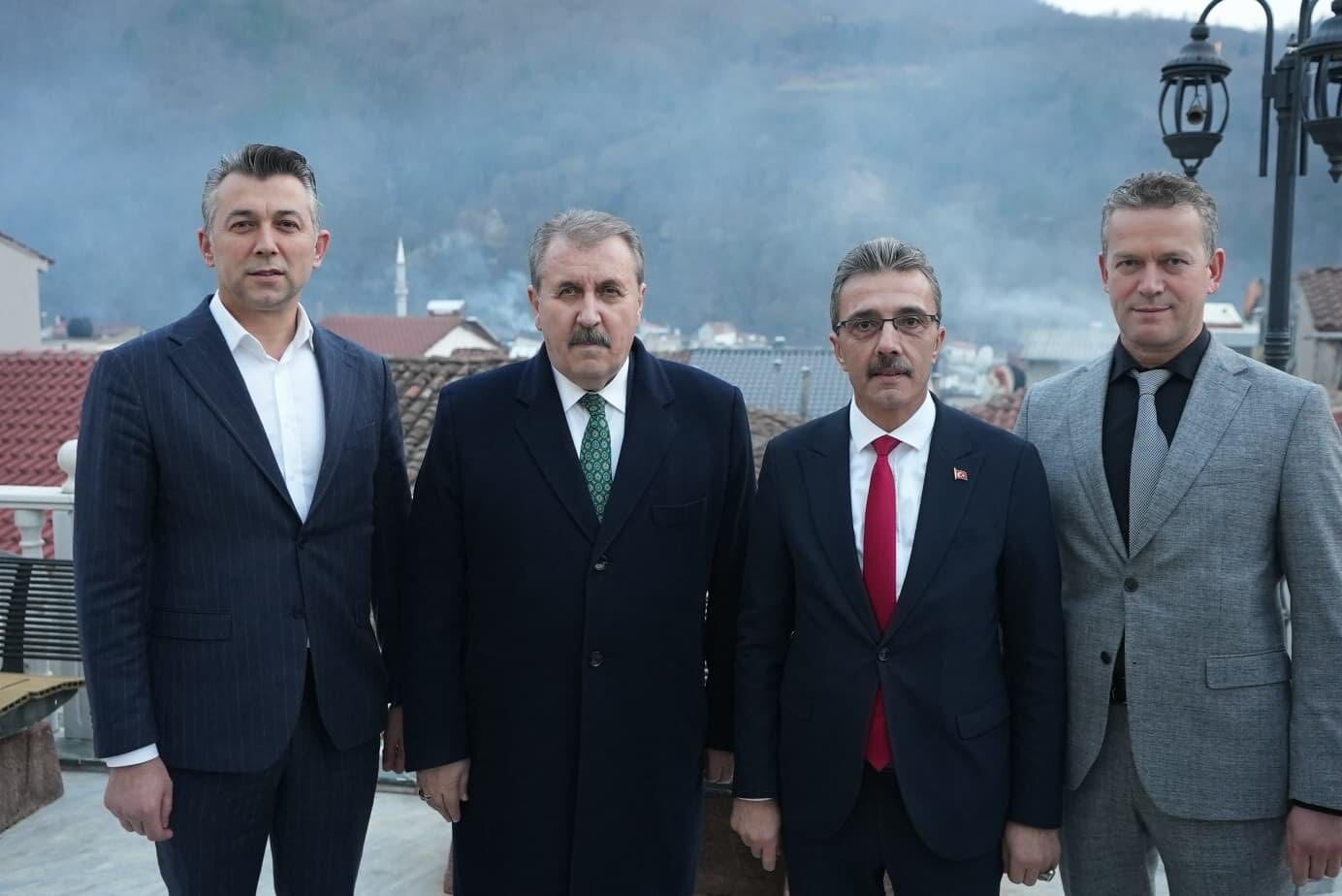 Başkan Şenol Di̇nç Genel Başkan Desti̇ci̇ İle Bati Trakya’da Programa Katildi (1)