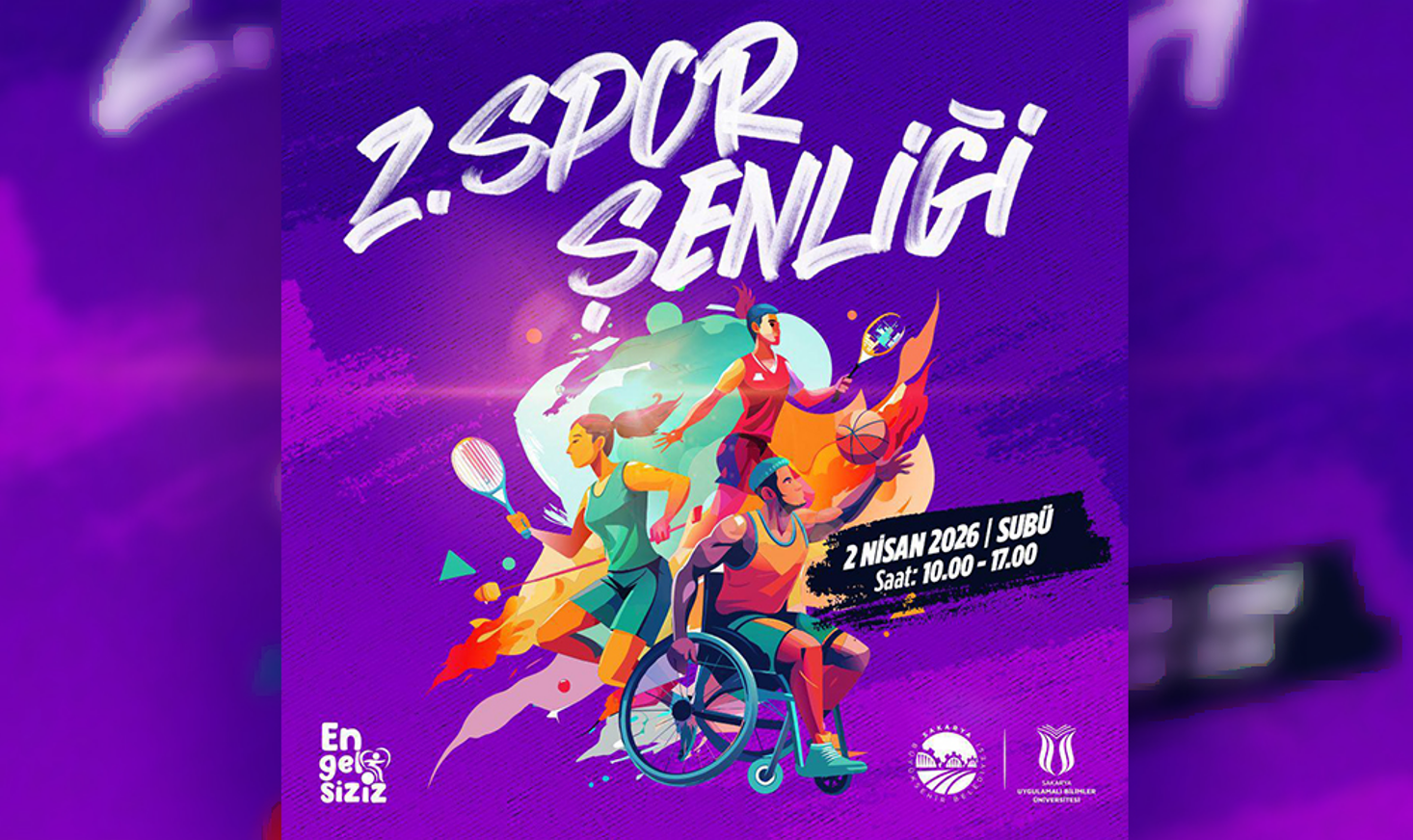 2 Nisan’da Spor Şenliği ile Farkındalık Sahaya Taşınıyor