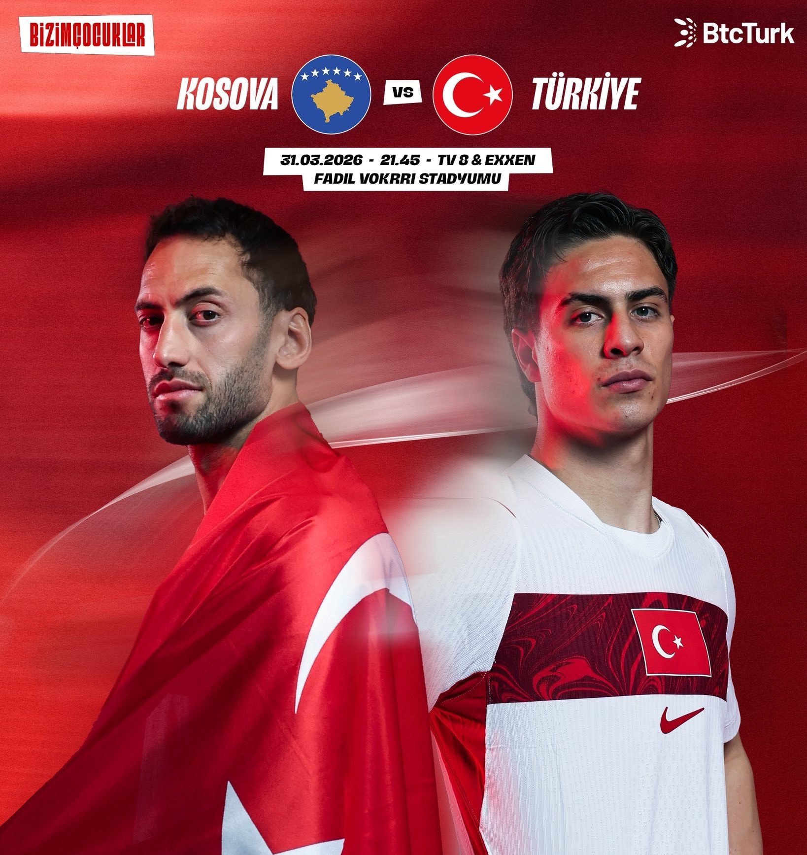 A Millî Takım’ın Kosova Maçı İlk 11’i Açıklandı