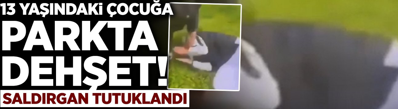 13 Yaşındaki Çocuğa Parkta Şiddet!