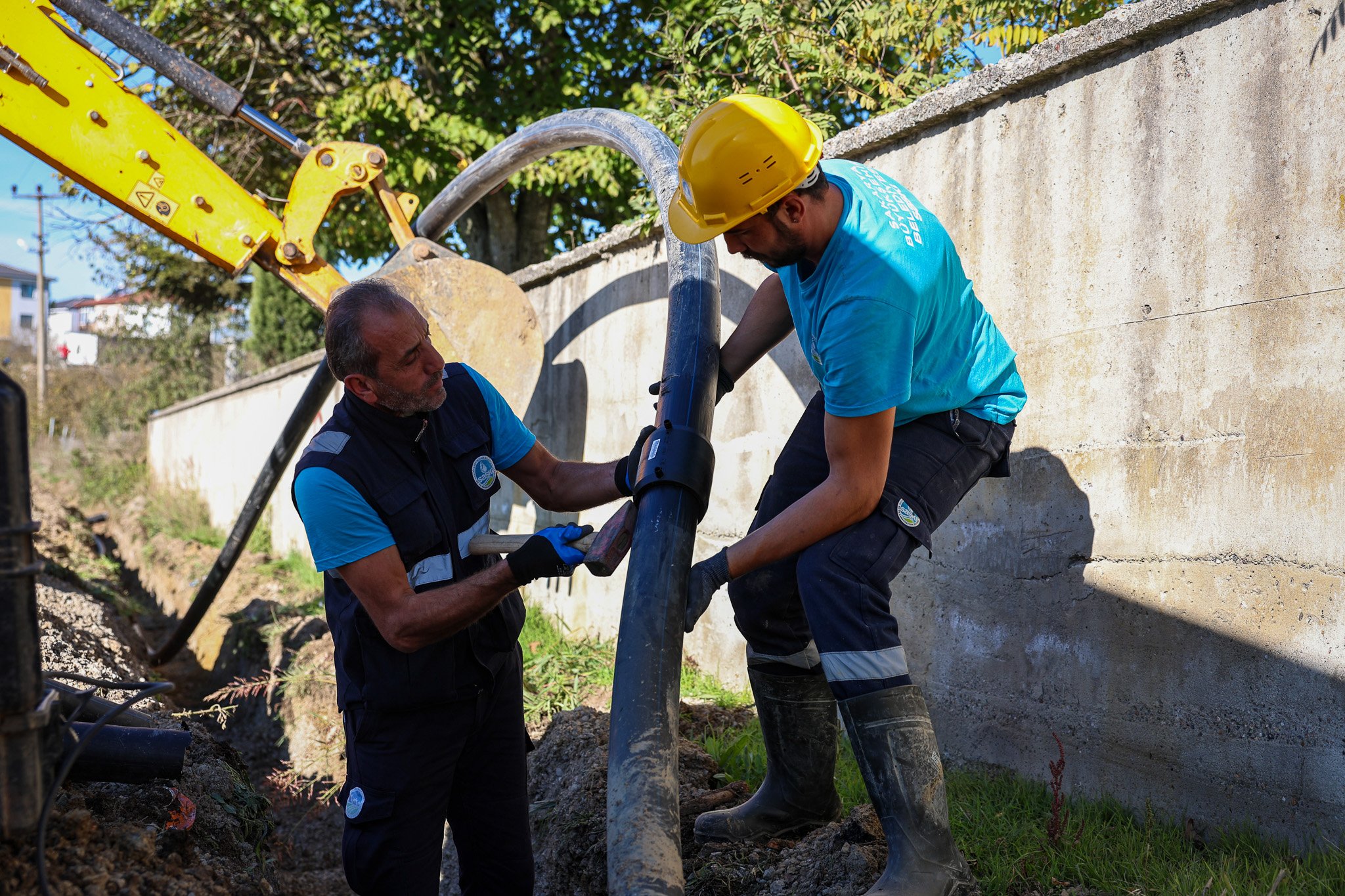 Ferizli Yeni Mahalle’nin 5 Km'lik İçme Suyu Hattı Yenilendi