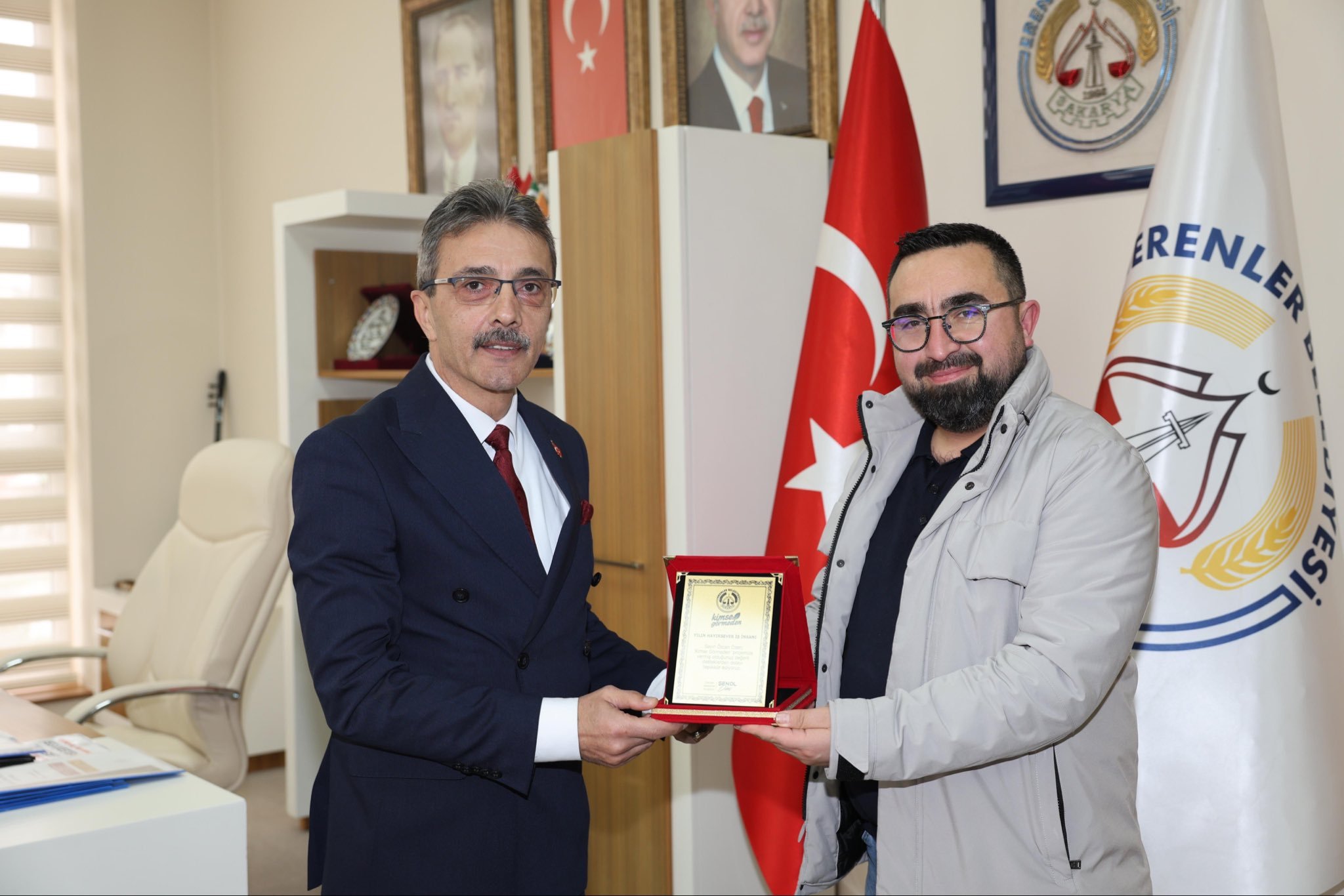 Beledi̇yede Anlamli Buluşma ‘Ki̇mse Görmeden’ Projesi̇ne Destek Veren Esnaflara Teşekkür (2)