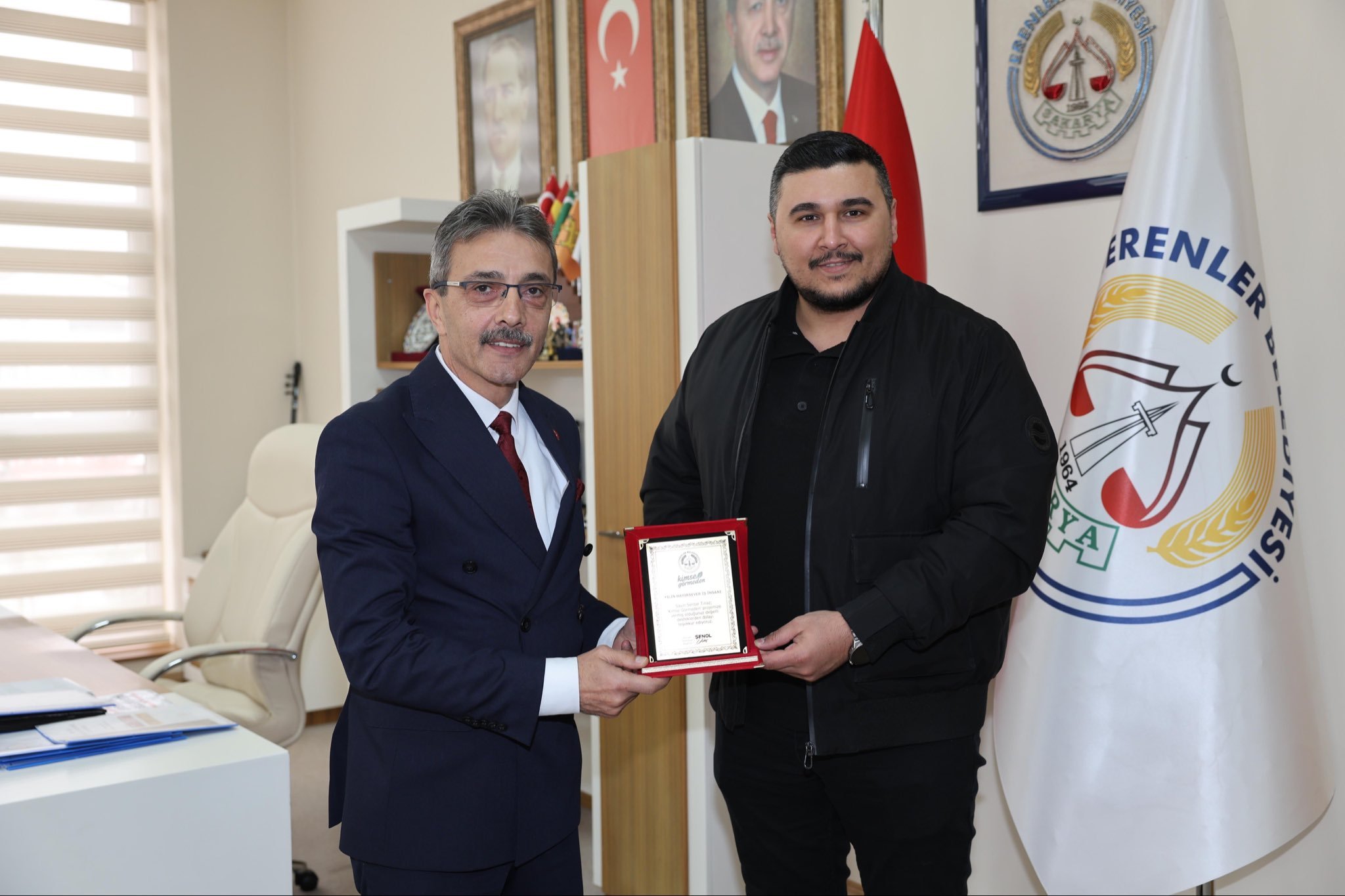 Beledi̇yede Anlamli Buluşma ‘Ki̇mse Görmeden’ Projesi̇ne Destek Veren Esnaflara Teşekkür (4)