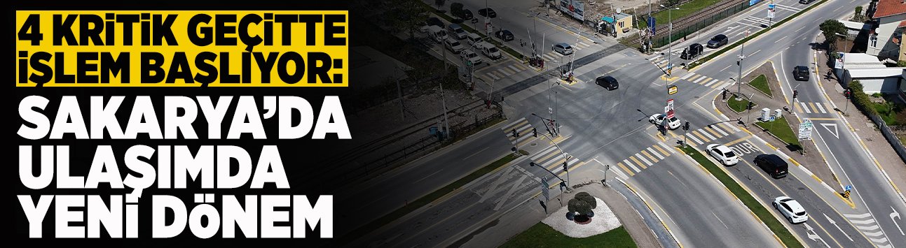 Sakarya’da Ulaşımda Yeni Dönem: 13 Noktada Çalışma Başladı