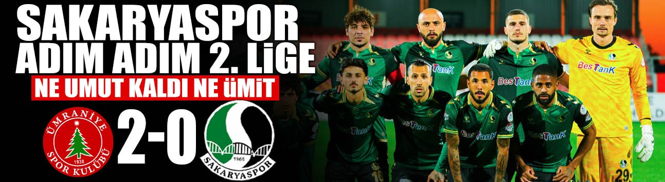 Sakaryaspor Adım Adım 2. Lige Doğru!