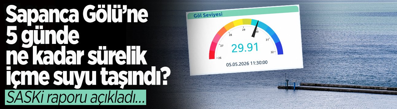 Sapanca Gölü’ne 5 Günde Ne Kadar Sürelik İçme Suyu Taşındı?