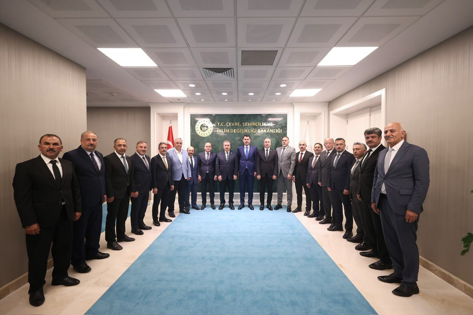 Başkan Şenol Di̇nç, Bakan Murat Kurum’u Zi̇yaret Etti̇ (1)