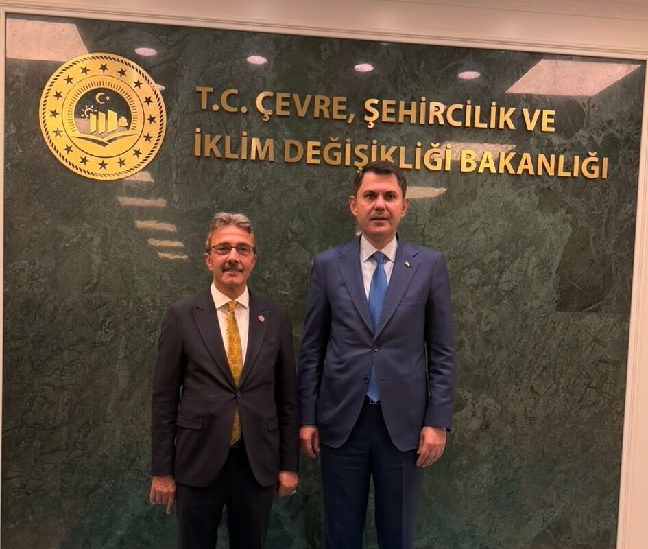 Başkan Şenol Di̇nç, Bakan Murat Kurum’u Zi̇yaret Etti̇ (4)