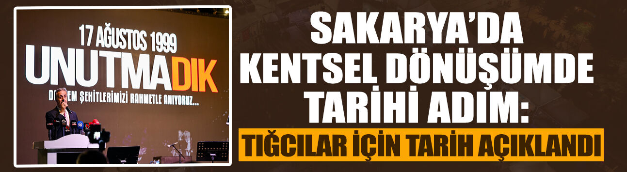 Başkan Alemdar Açıkladı: Tığcılar’da Yıkım 3 Eylül’de!