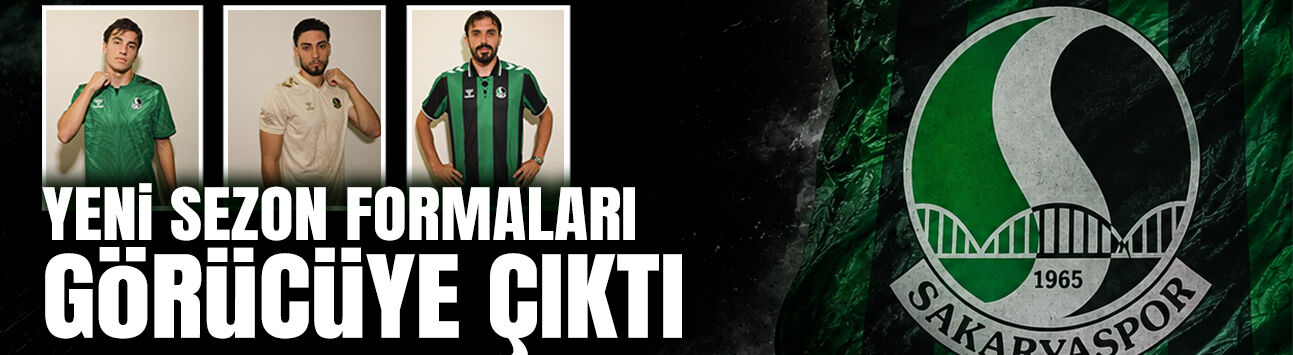 Sakaryaspor’un Yeni Sezon Formaları Görücüye Çıktı!