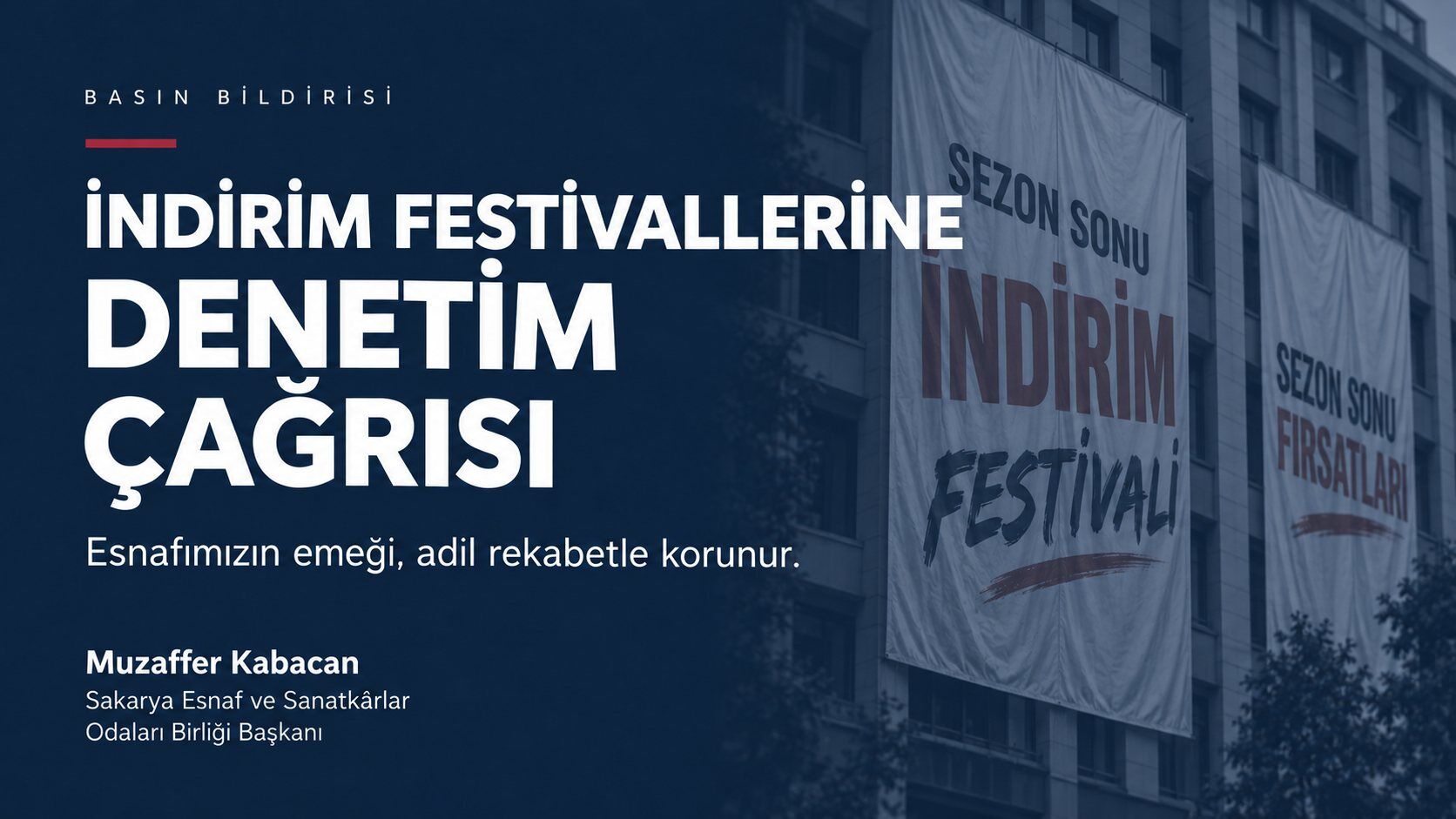 S E S O B Manset Sesob Dan Indirim Festivallerine Denetim Cagrisi