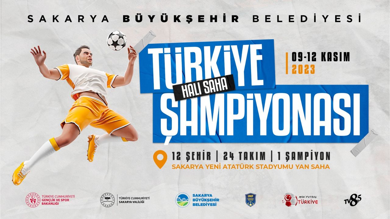 Büyükşehir Türkiye Halı Saha Şampiyonası’na Ev Sahipliği Yapacak