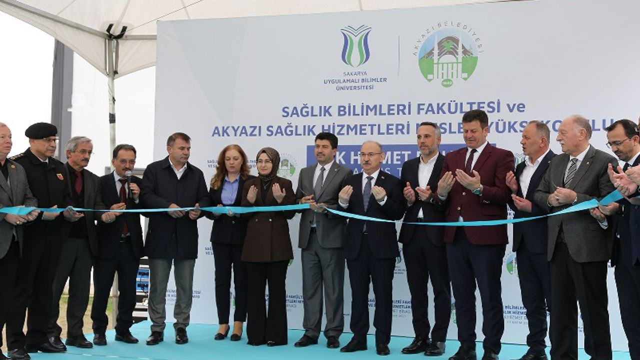 SUBÜ’nün Yeni Sağlık Eğitimi Binası Törenle Açıldı