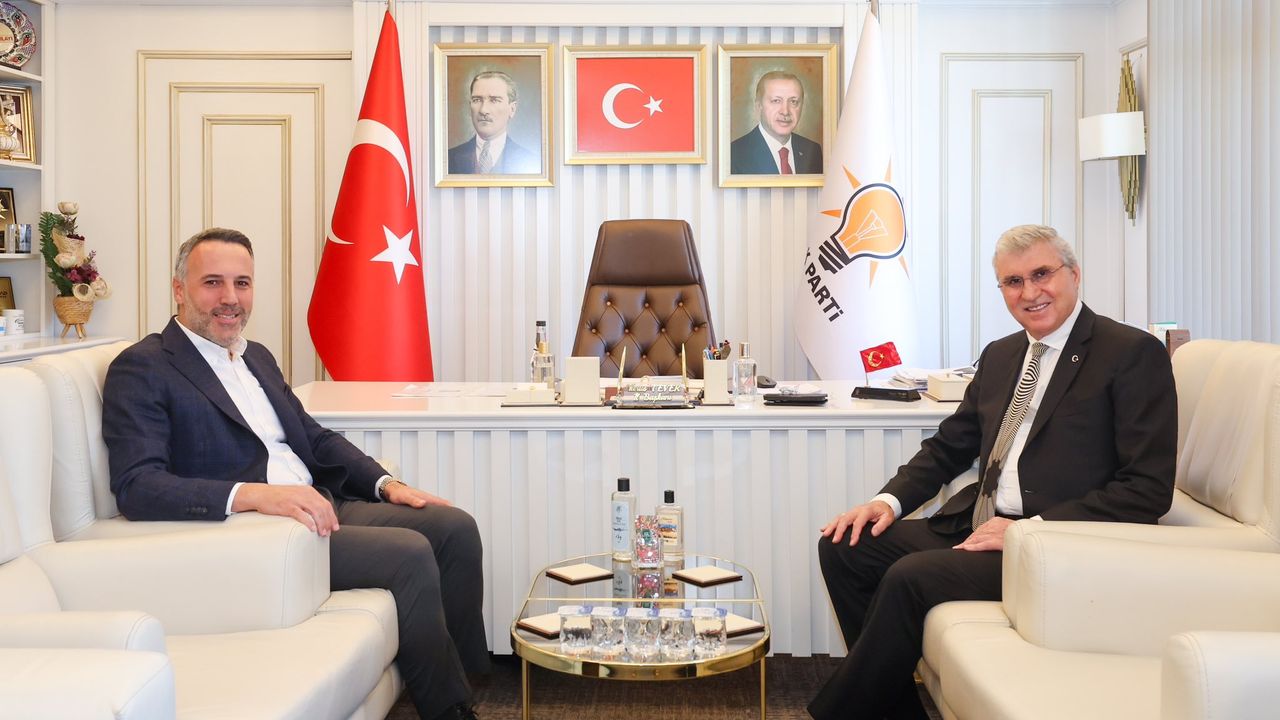 Başkan Yüce'den Tever'e ziyaret: "Birlik, beraberlikle tek derdimiz memleket"