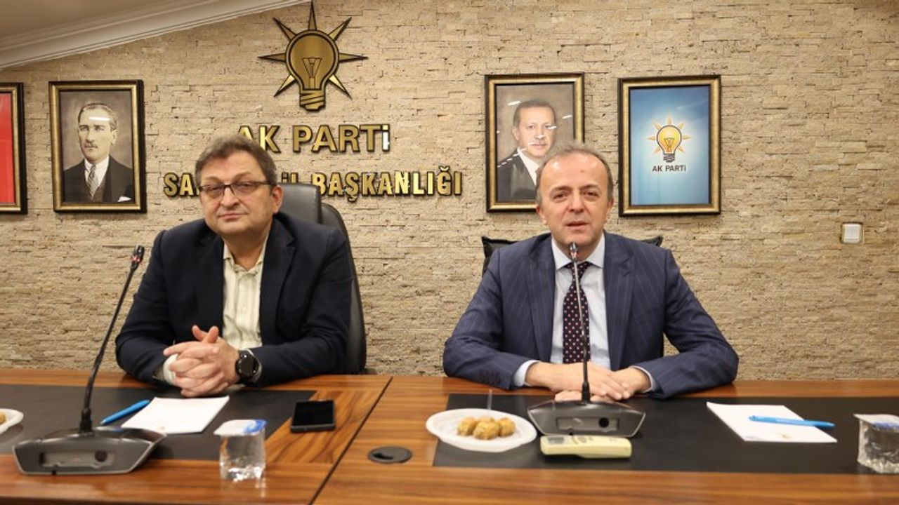 Rıdvan Duran AK Parti Sakarya İl Yönetim Kuruluyla Bir Araya Geldi