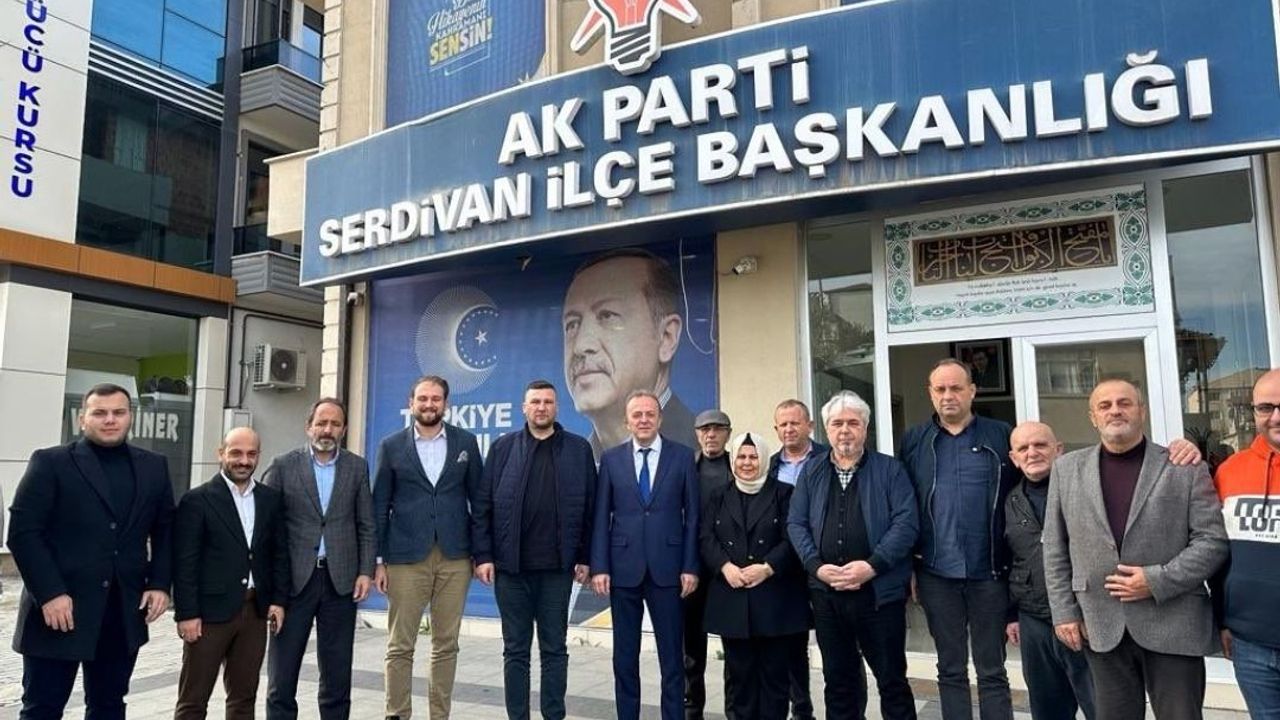 Rıdvan Duran’dan AK Parti İlçe Teşkilatlarına Ziyaret