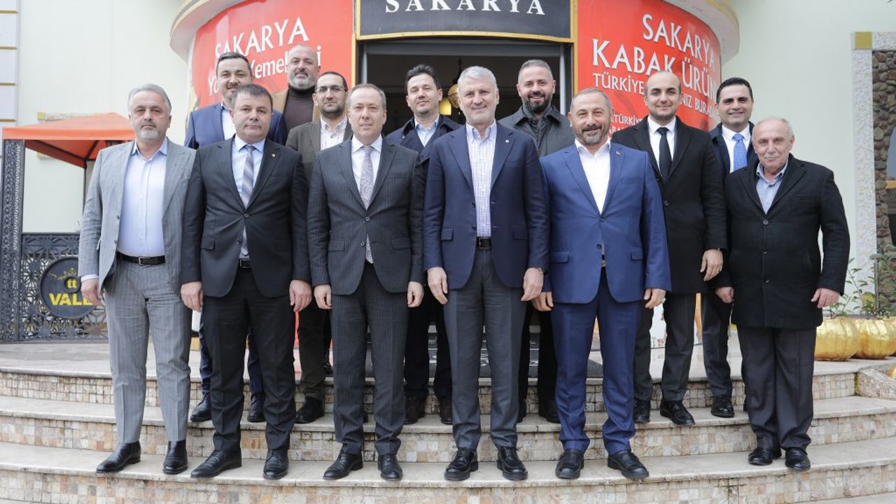 Ekonomi Tabanlı STK Başkanları, Sakarya Milletvekili Murat Kaya’yı Ağırladı