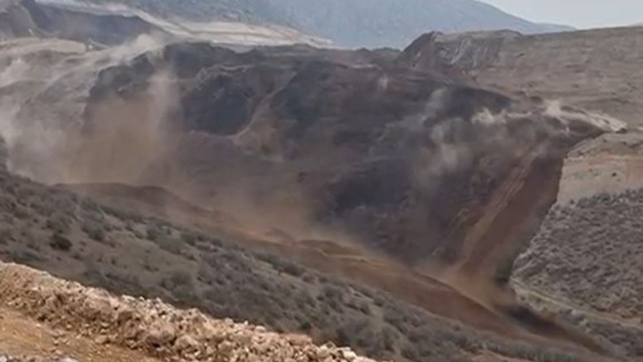 Son Dakika! Erzincan’da Altın Madeninde Toprak Kayması