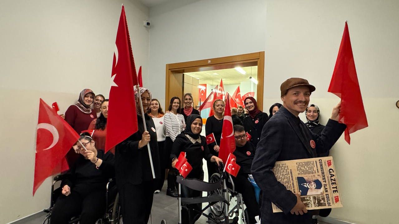 SGM’de Özel Bireylerin Cumhuriyet Coşkusu