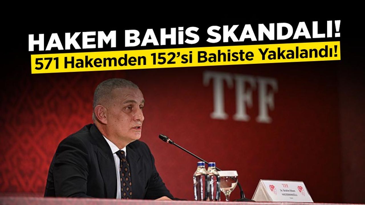 Türk Futbolunda Bahis Skandalı
