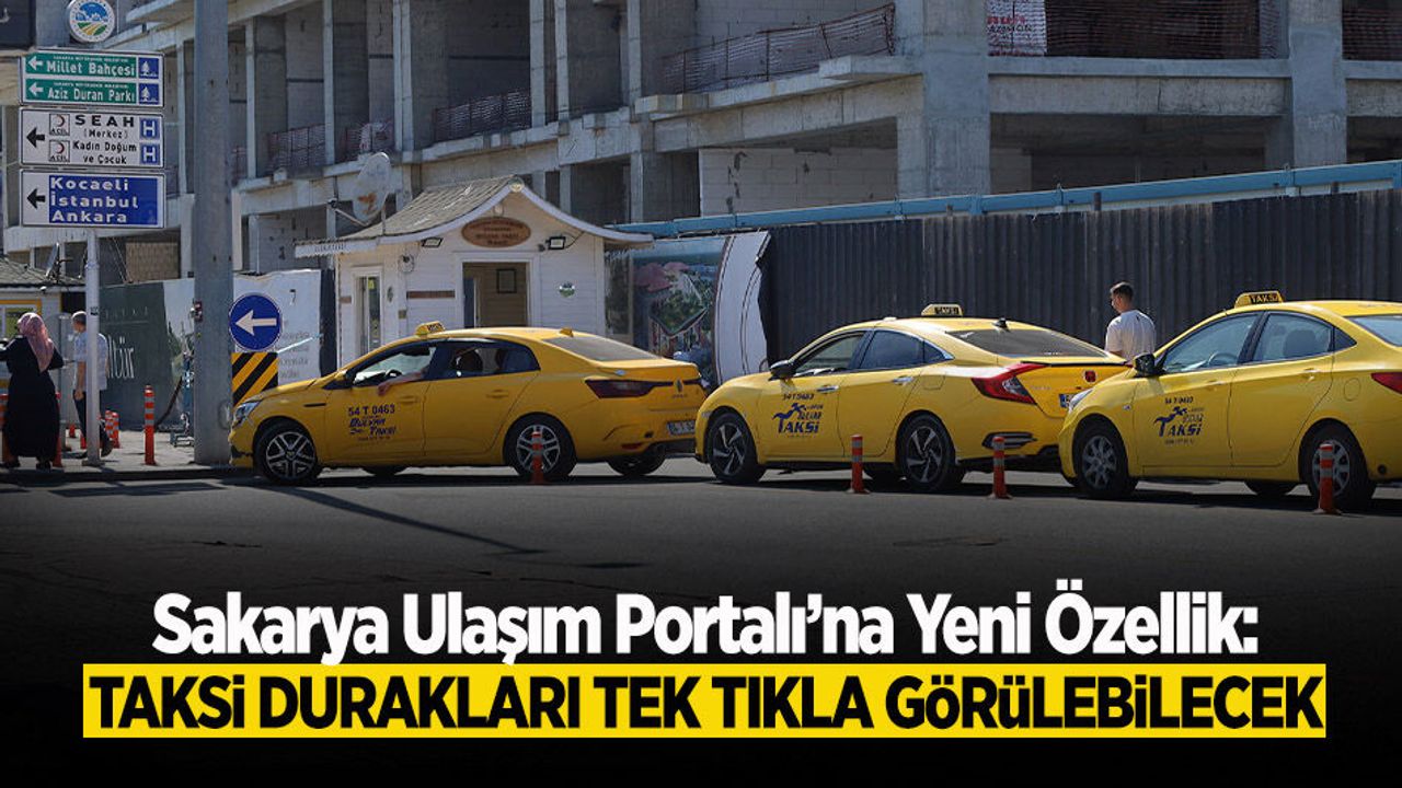 Sakarya Ulaşım Portalı’na Yeni Özellik