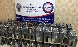 Sakarya Emniyetinden sahte içki operasyonu