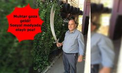 Muhtar'dan garip paylaşım!