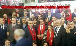 Ülkücülerin gecesinde rabia işareti!