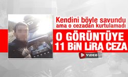 O görüntüye para cezası uygulandı