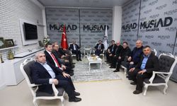 MÜSİAD 5. Dönem Başkanı Nail Olpak’ı ağırladı