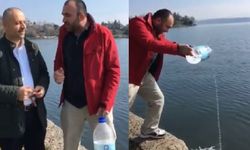 Sapanca gölüne zemzem suyu mayaladı! Olay oldu