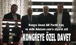 AK Parti'de Erdoğan heyecanı! Kongreye özel davet