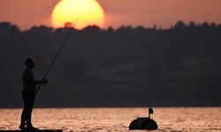Sapanca'da gün batımı görenleri hayran bıraktı