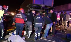 Düzce TEM otoyolunda feci kaza: 5 ölü, 6 yaralı