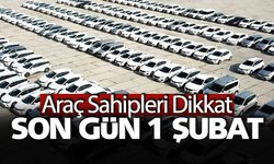 Araç Sahipleri Dikkat