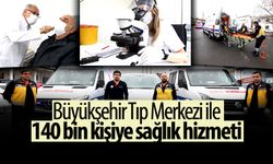 Büyükşehir Tıp Merkezi ile 140 bin kişiye sağlık hizmeti