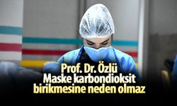 Maske karbondioksit birikmesine neden olmaz