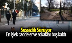 Cadde ve sokaklarda sessizlik sürüyor