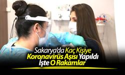 Sakarya’da 65 bin kişiye koronavirüs aşısı yapıldı