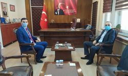 Geyve Kaymakamı'ndan Taraklı Kaymakamı'na ziyaret