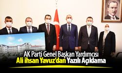 AK Parti Genel Başkan Yardımcısı Ali İhsan Yavuz Yazılı Açıklama