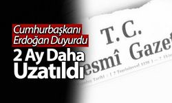 Cumhurbaşkanı Erdoğan'dan Duyurdu