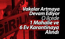 Geyve’de 1 Mahalle Ve 6 Ev Karantinaya Alındı