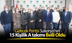 İşte Gelecek Sakarya’nın A takımı